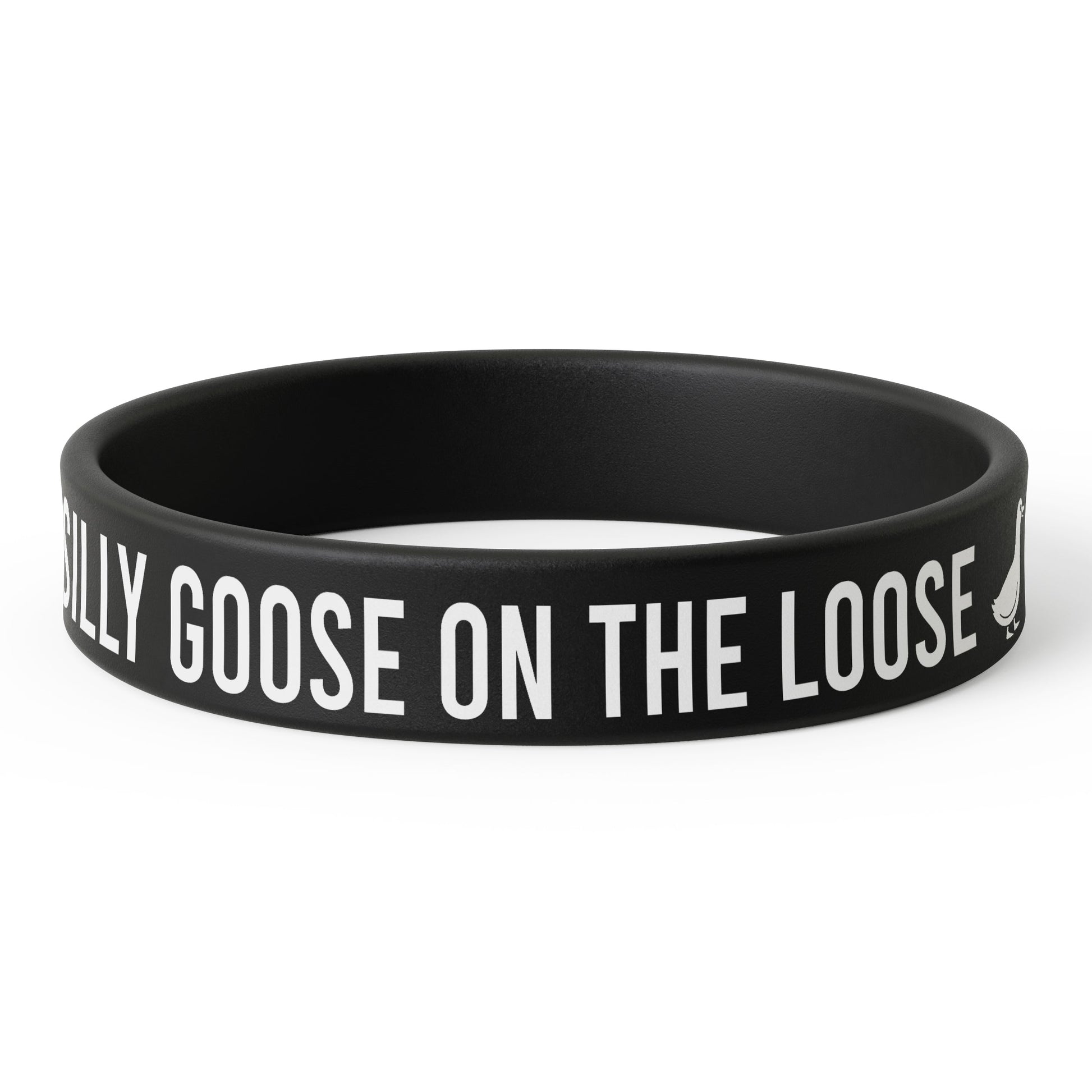 Silly Goose on the Loose Silicone Wristband - The Original Underground