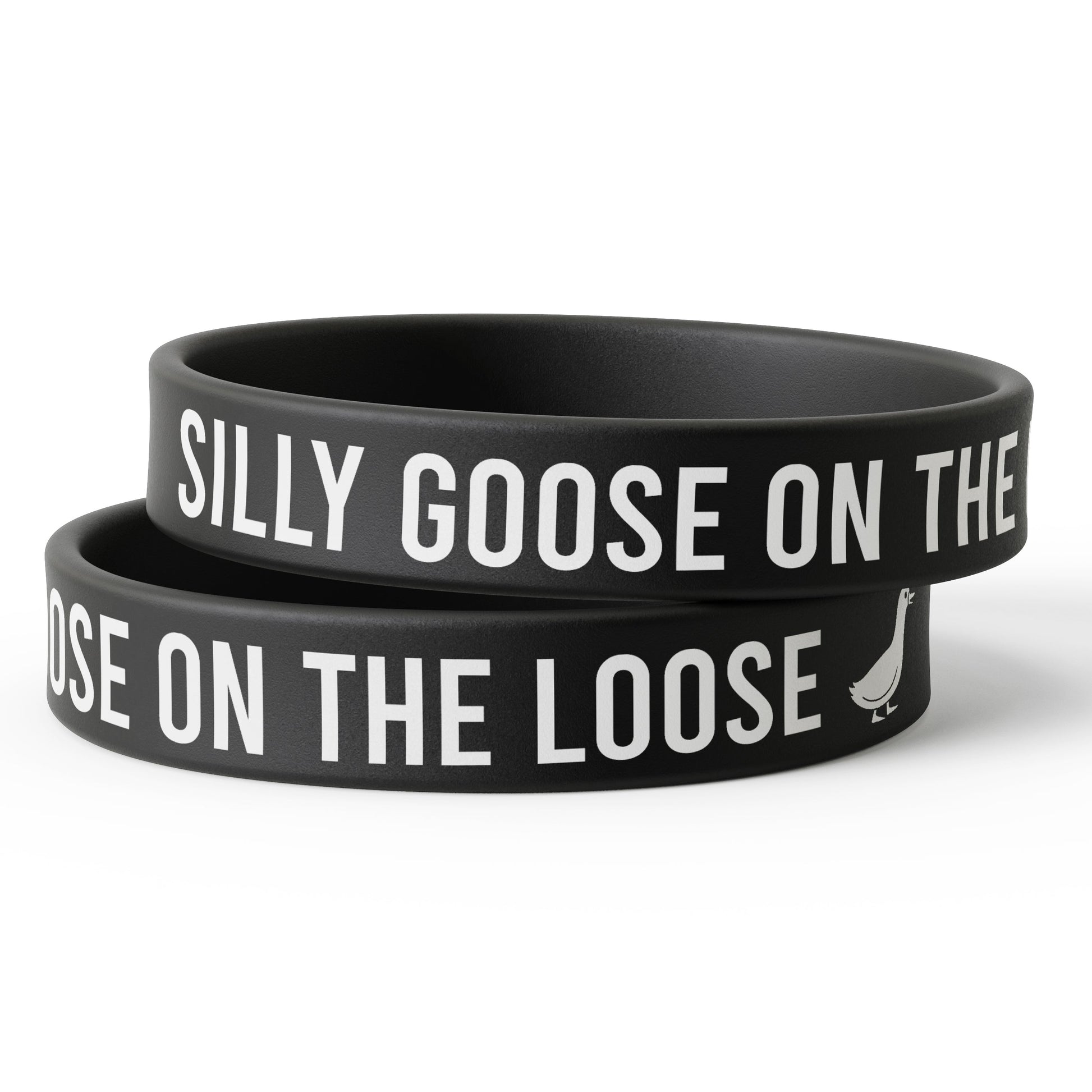 Silly Goose on the Loose Silicone Wristband - The Original Underground