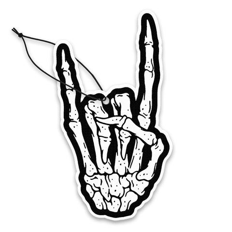 Skeleton Rock Hand Air Freshener - The Original Underground / theoriginalunderground.com