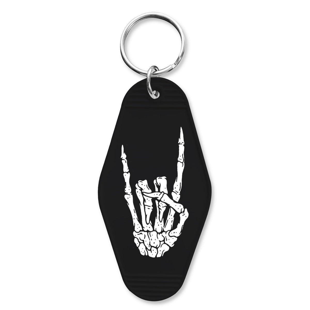 Skeleton Hand Key Chain Skeleton Rock Hand Keychain | Metal Culture Key Ring | Original ...