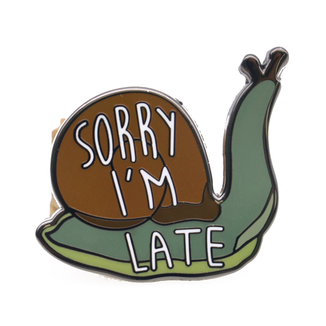 Sorry I'm Late Enamel Pin - The Original Underground