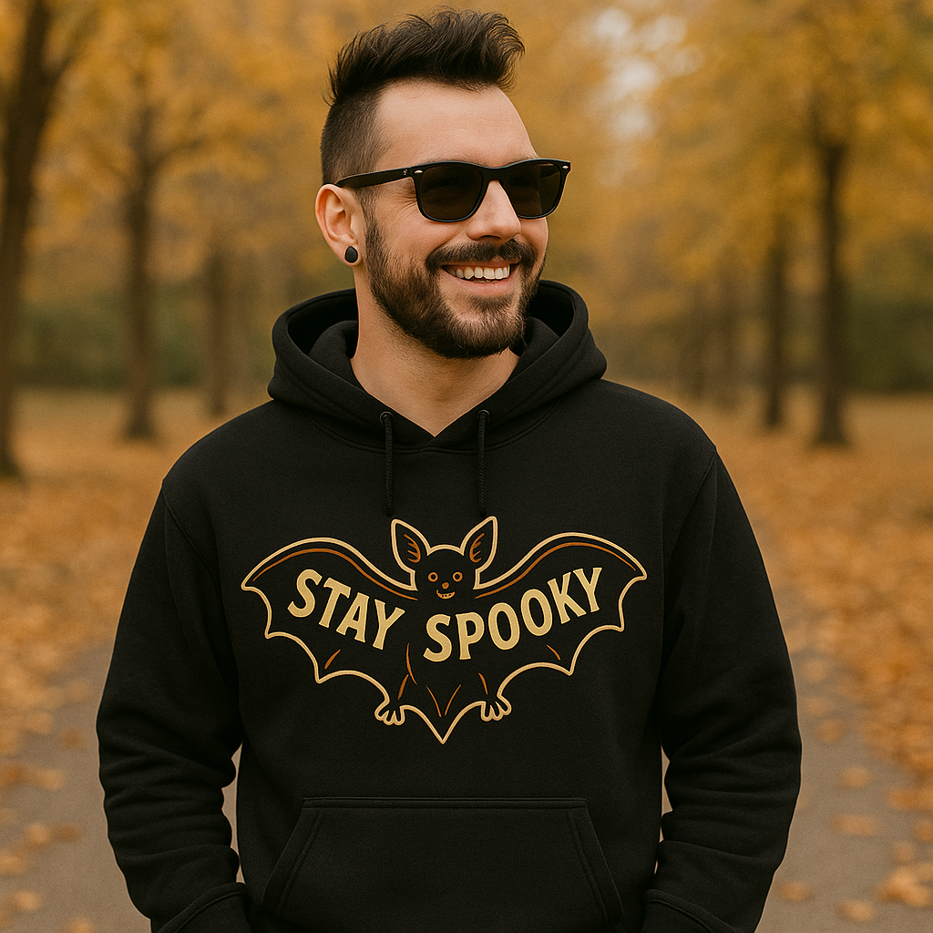 Stay Spooky Bat Hoodie - The Original Underground