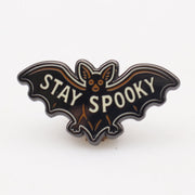 Stay Spooky Bat Enamel - The Original Underground