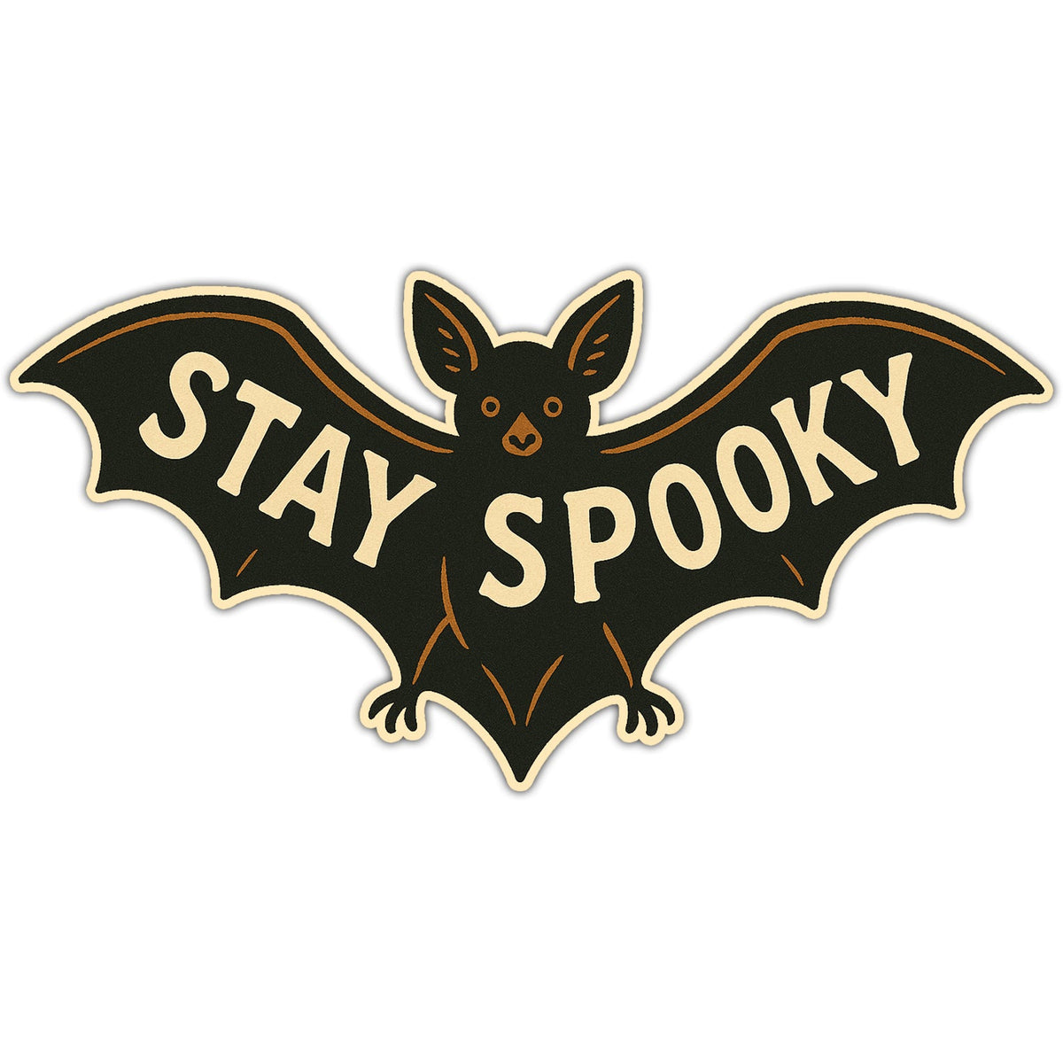 Stay Spooky Bat Sticker - The Original Underground