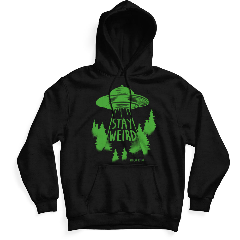 Stay Weird Hoodie - Shady Front