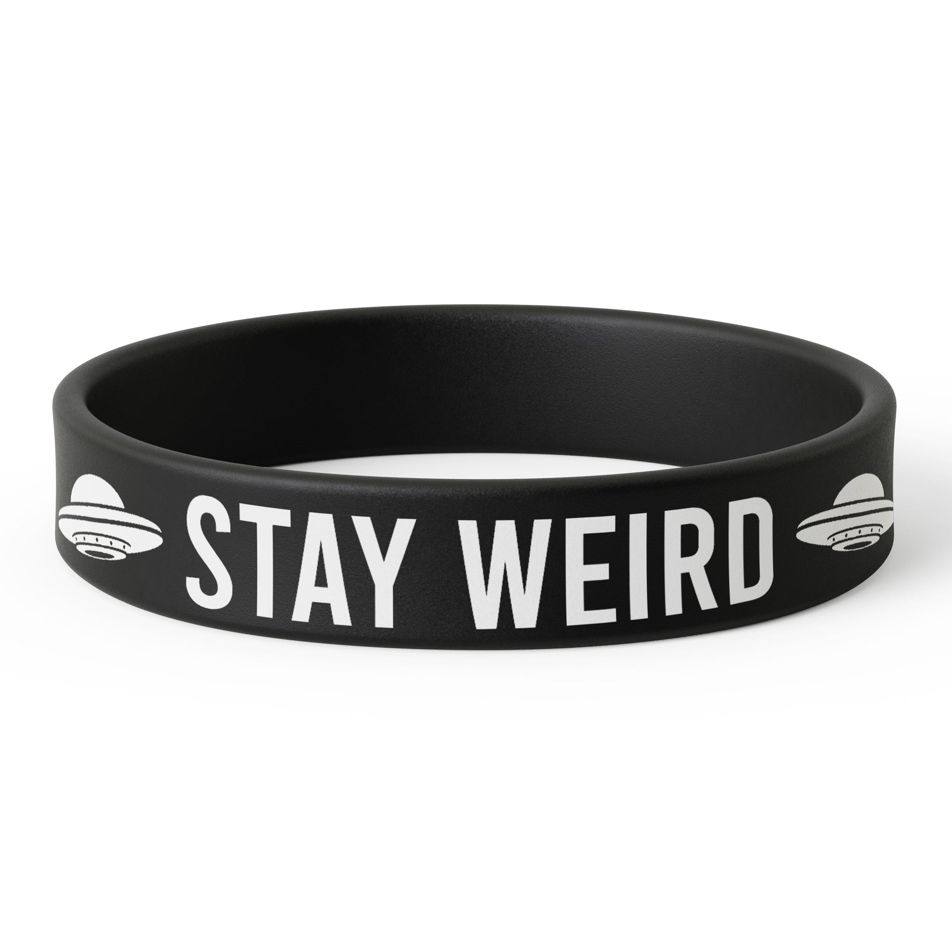 Stay Weird Silicone Wristband - The Original Underground