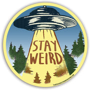 Stay Weird Sticker - Shady Front