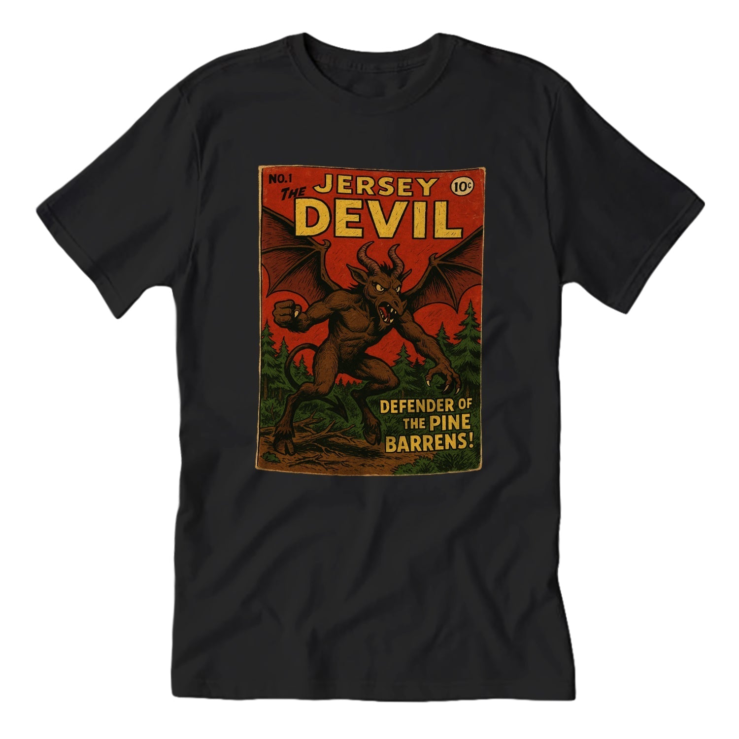 The Jersey Devil Number One T-Shirt - The Original Underground
