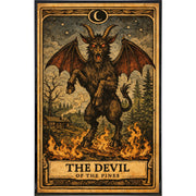 The Jersey Devil Tarot Card Print - The Original Underground