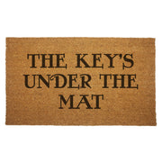 The Key's Under the Mat Door Mat - The Original Underground / theoriginalunderground.com