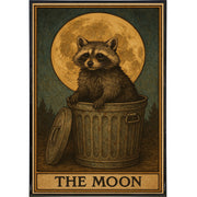The Moon Raccoon Tarot Original Poster Print - The Original Underground