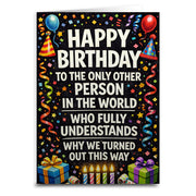The Only Other Person Who Understands Birthday Card - The Original Underground