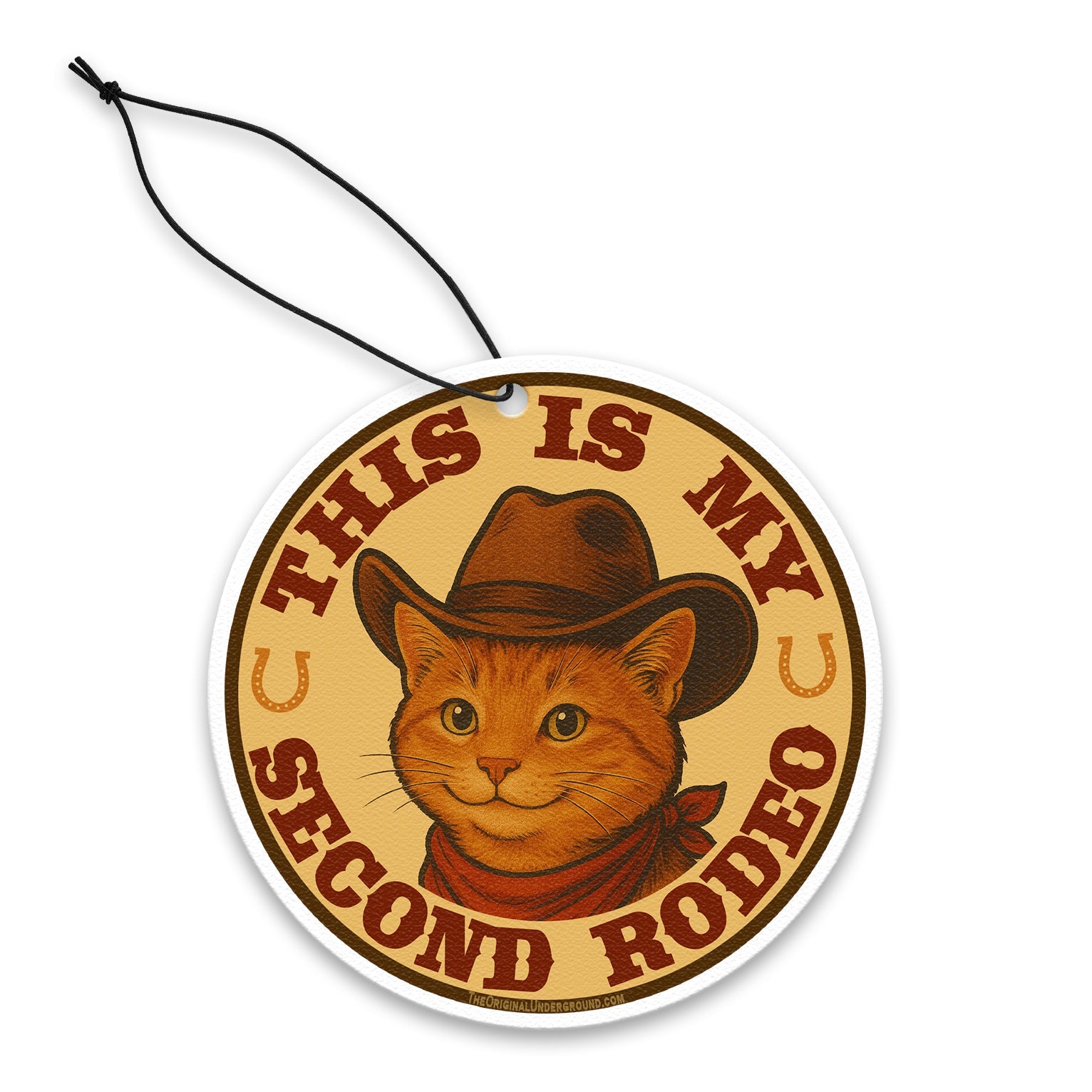 This Is My Second Rodeo Air Freshener - The Original Underground