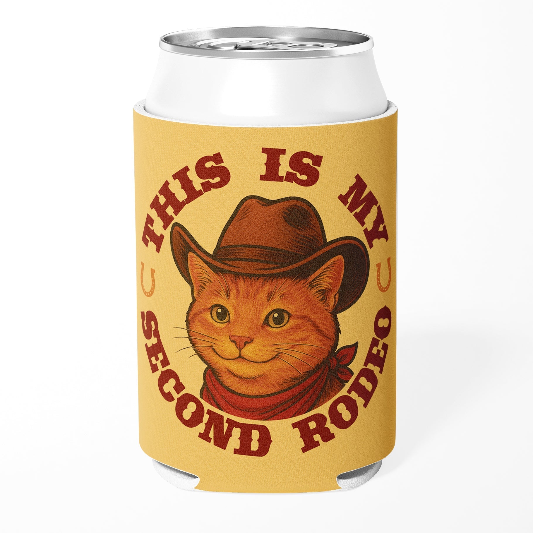 This Is My Second Rodeo Can Cooler - The Original Underground