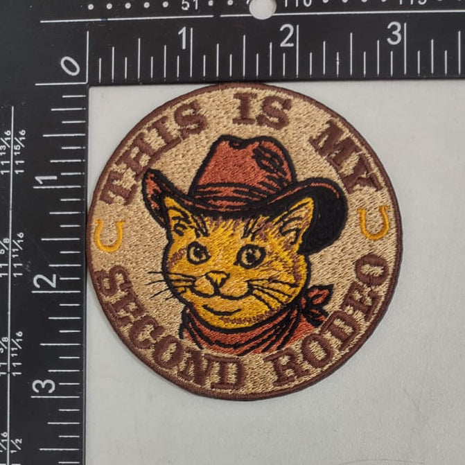 My Second Rodeo Sticker This is My Second Rodeo Patch – The Original Underground
