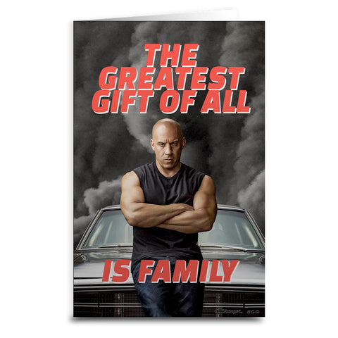Vin Diesel "Family" Card - The Original Underground / theoriginalunderground.com
