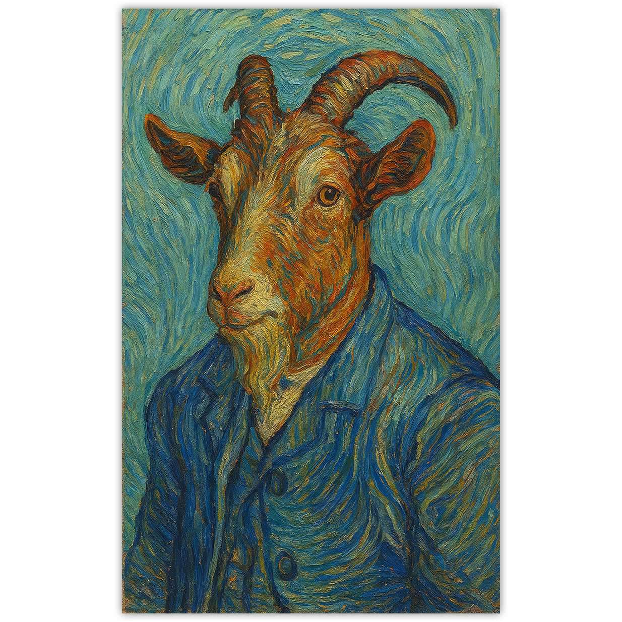 Vincent Van Goat Sticker - The Original Underground