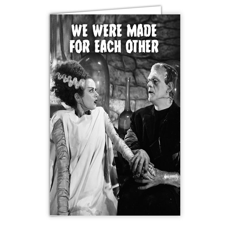 Frankenstein "Made for Each Other" Greeting Card - The Original Underground