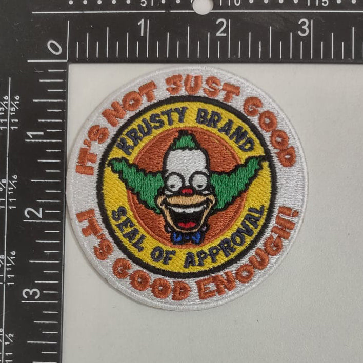 Krusty Seal of Approval Patch - Shady Front