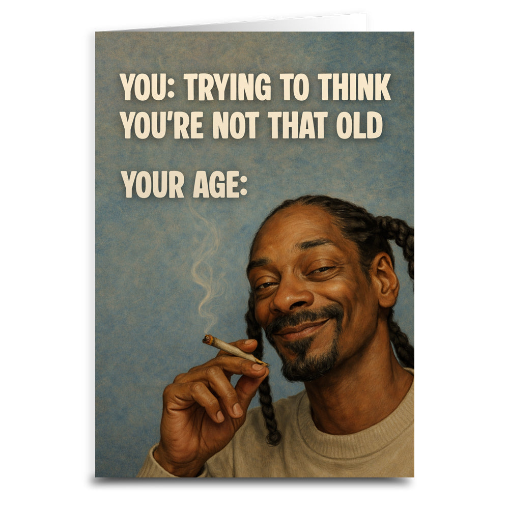 Your Age is High Greeting Card - The Original Underground
