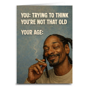 Your Age is High Greeting Card - The Original Underground