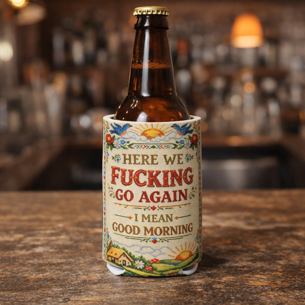 Here We Go Again Can Cooler - The Original Underground