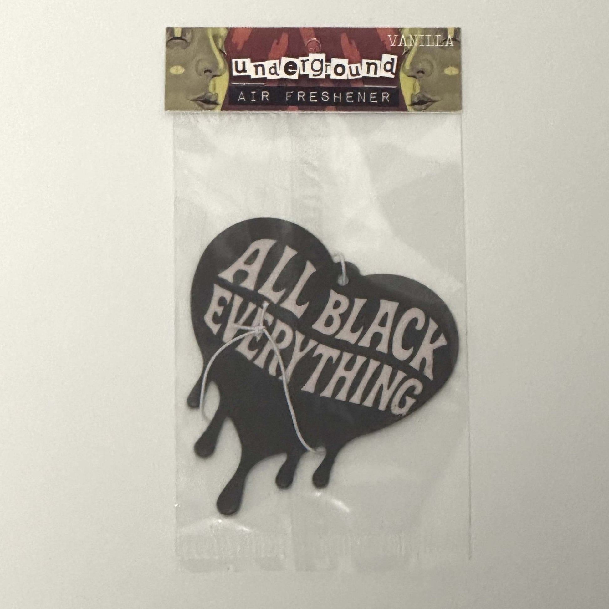 All Black Everything Air Freshener - The Original Underground