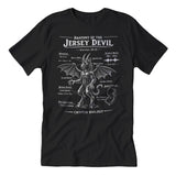 Anatomy of the Jersey Devil T-Shirt - The Original Underground
