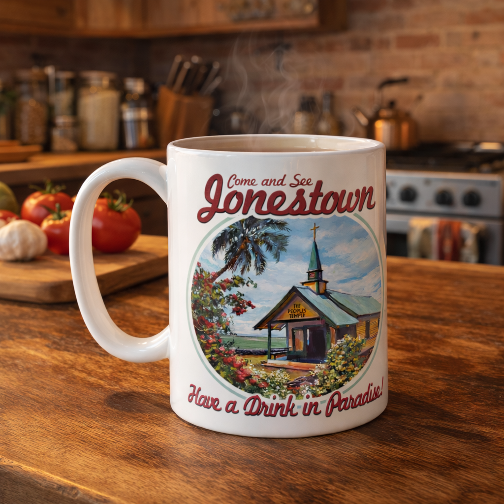 Come and See Jonestown Mug - The Original Underground