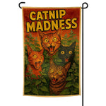 Catnip Madness Garden Flag - The Original Underground