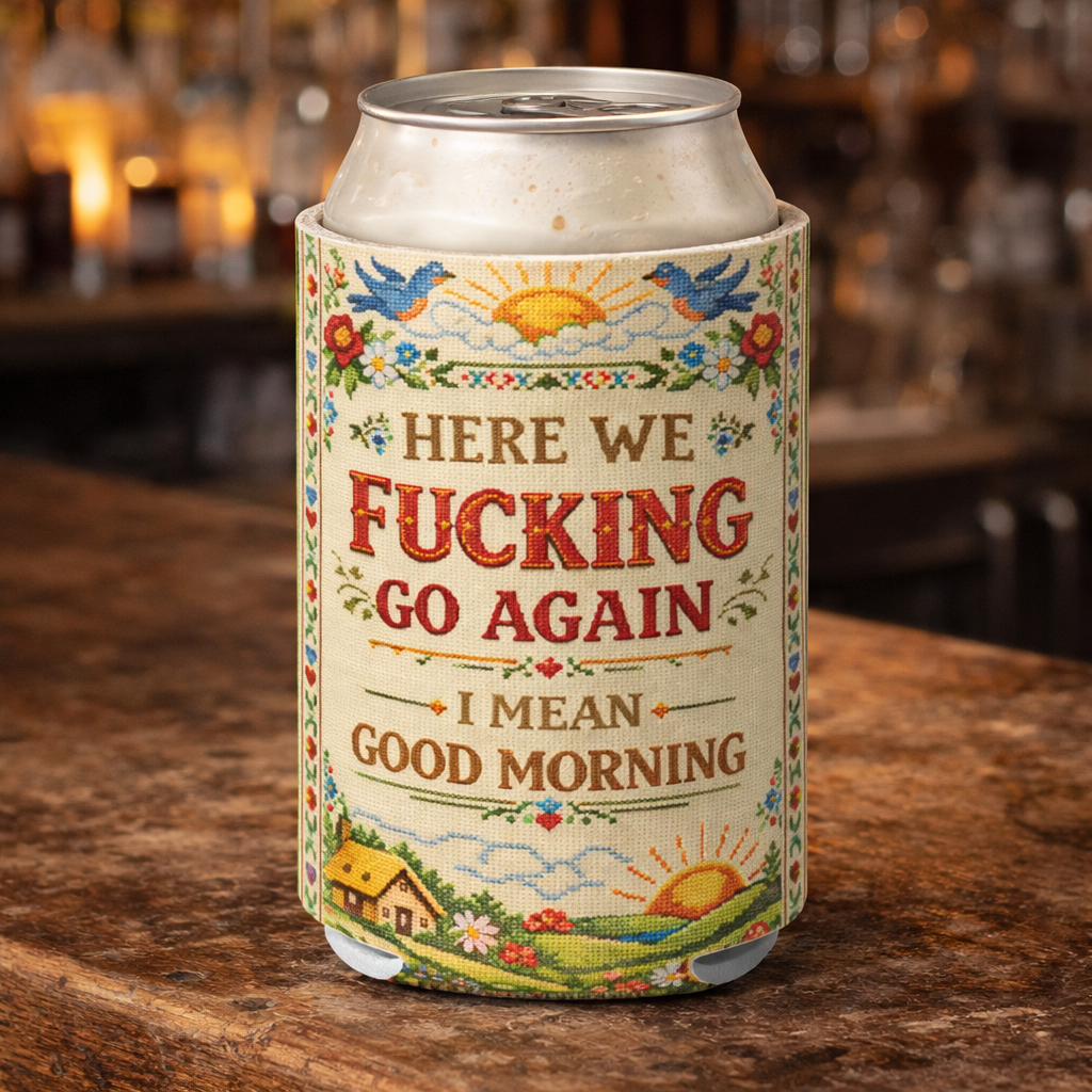 Here We Go Again Can Cooler - The Original Underground