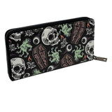 Coffins and Skulls Clutch Handbag - The Original Underground