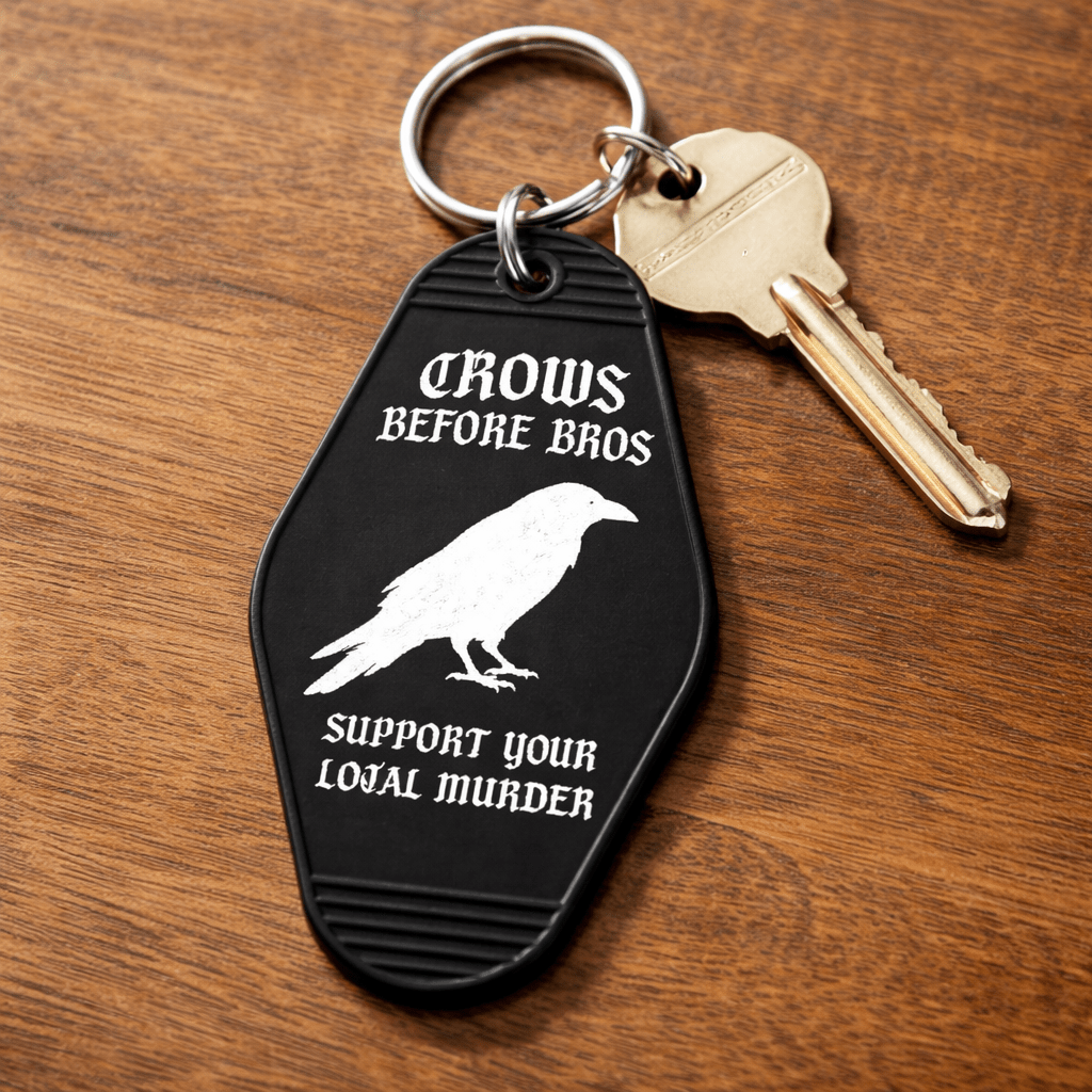 Crows Before Bros Room Keychain - The Original Underground