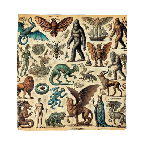 Cryptids and Mythological Creatures Bandana - The Original Underground
