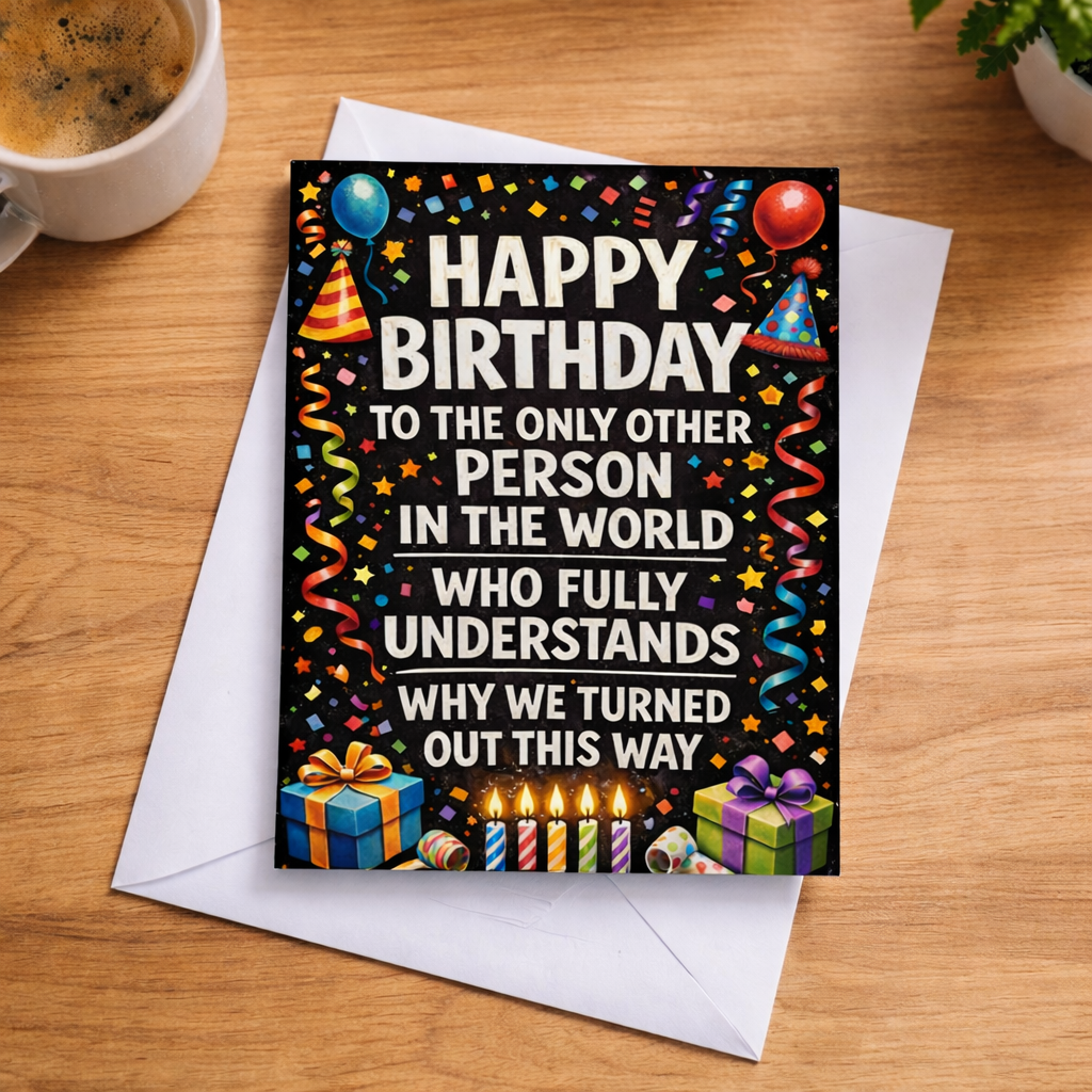 The Only Other Person Who Understands Birthday Card - The Original Underground