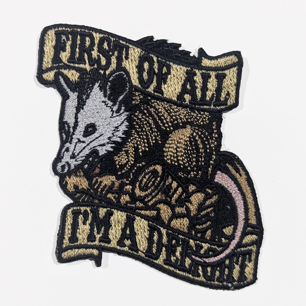 First of All I'm a Delight Patch - The Original Underground