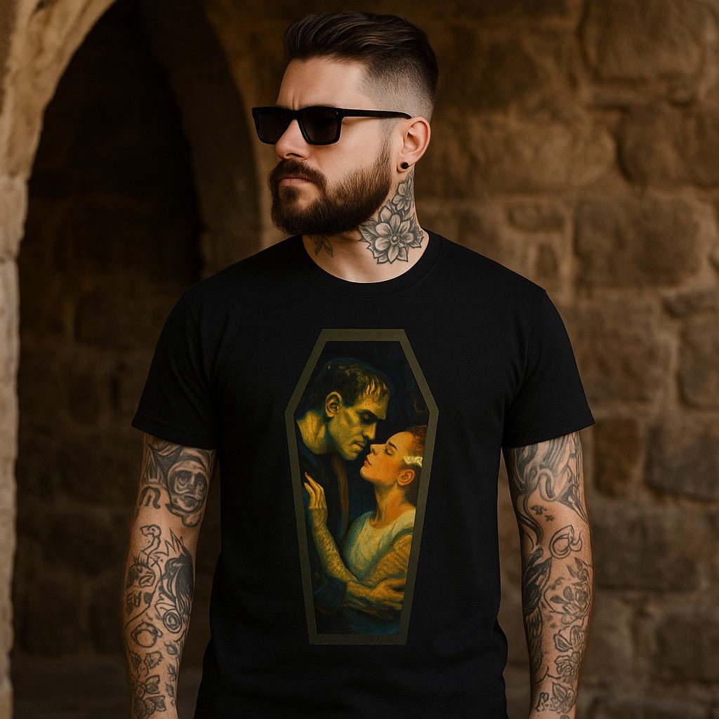 Frankenstein and His Bride T-Shirt - The Original Underground
