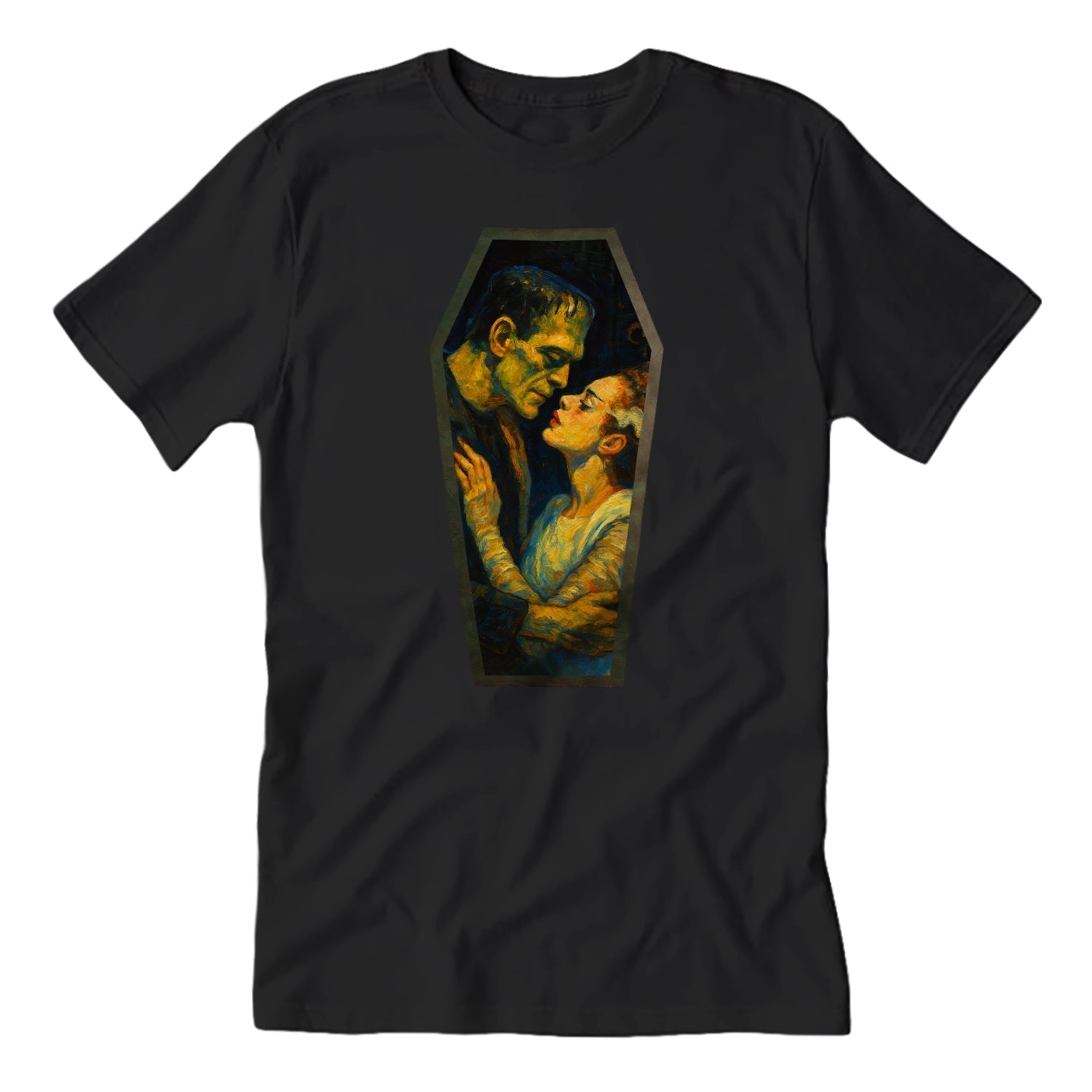 Frankenstein and His Bride T-Shirt - The Original Underground