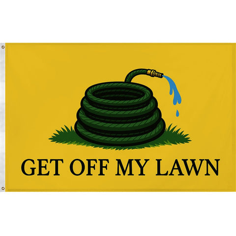 Get Off My Lawn Flag - The Original Underground