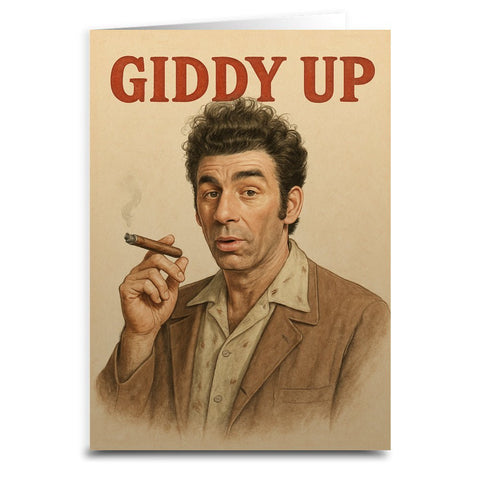 Giddy Up Birthday Greeting Card - The Original Underground