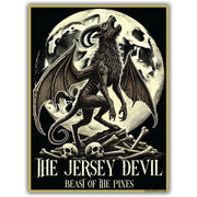 Jersey Devil Beast of the Pines Car Magnet - The Original Underground