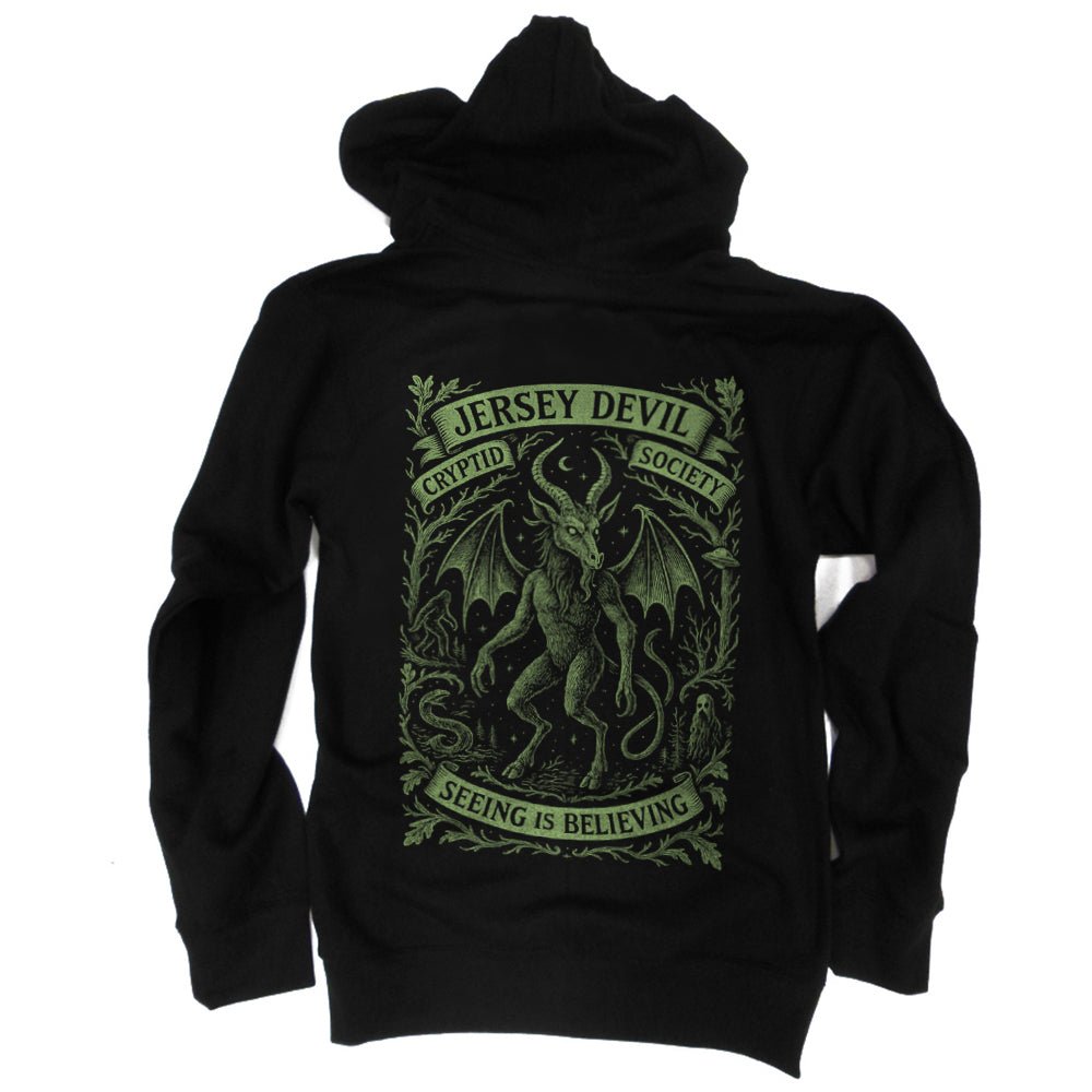 Jersey Devil Cryptid Society Hoodie - The Original Underground
