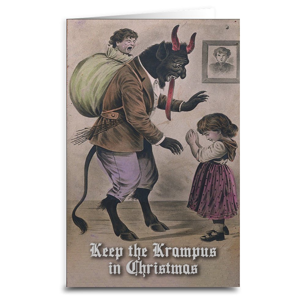 Keep the Krampus in Christmas Card | The Original Underground keep-the-krampus-in-christmas-card-the-original-underground