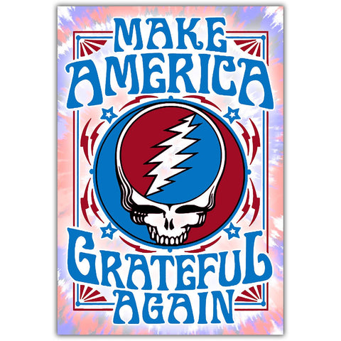 Make America Grateful Again Car Magnet - The Original Underground