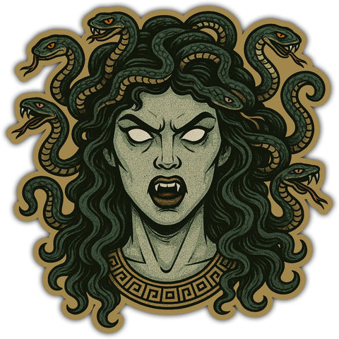 Medusa Sticker - The Original Underground