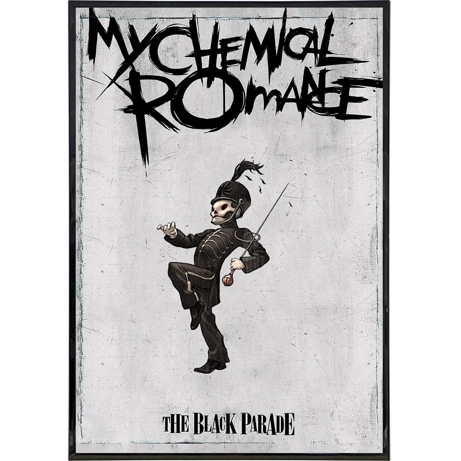 マイケミカルロマンス　ブラックパレード　A1相当　大盤ポスター　MCR マイケミカルロマンス ブラックパレード A1相当 大盤ポスター