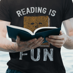Necronomicon "Reading is Fun" Guys Shirt - The Original Underground