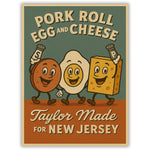 Pork Roll Egg and Cheese Taylor Made Car Magnet - The Original Underground
