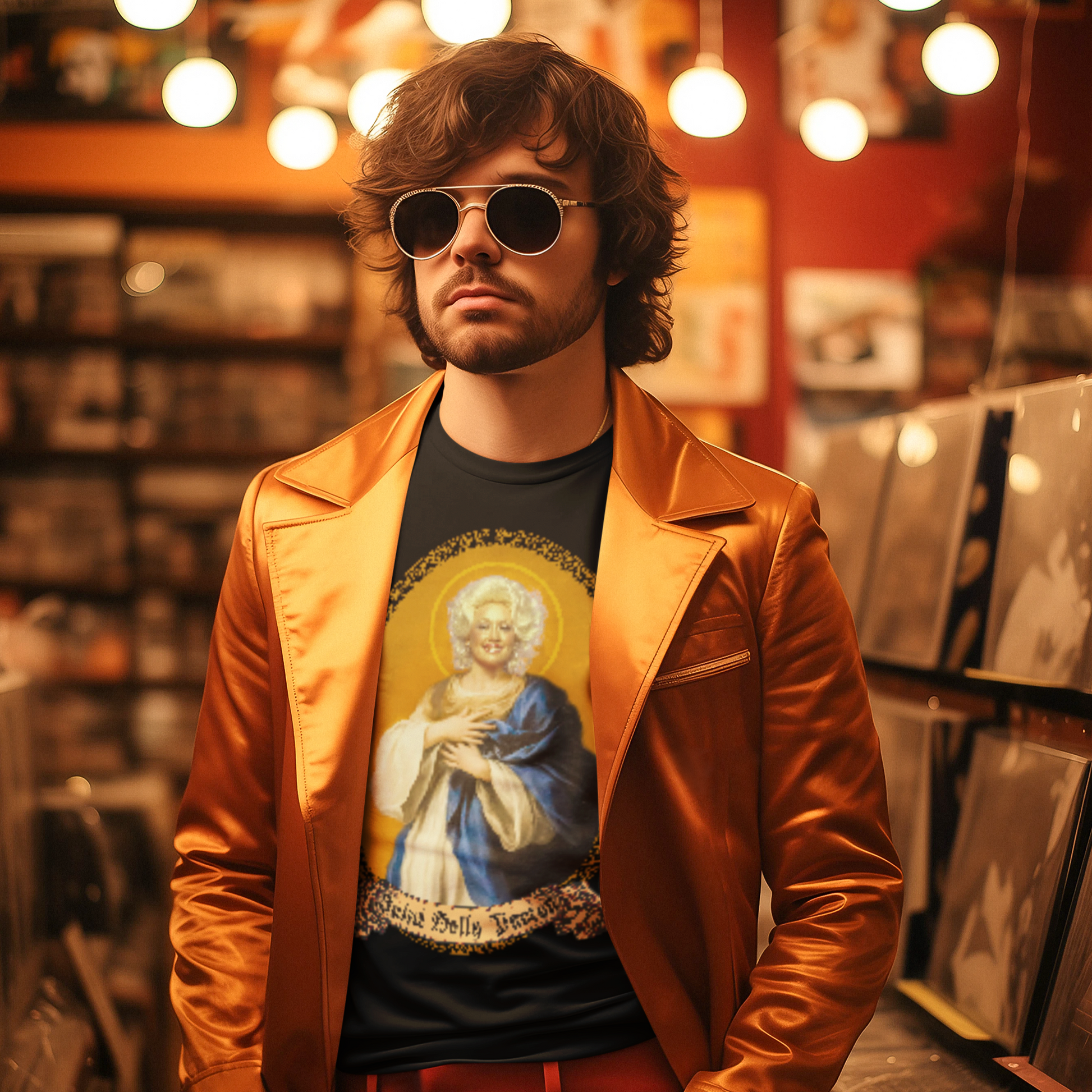 Saint Dolly Parton T-Shirt - Shady Front