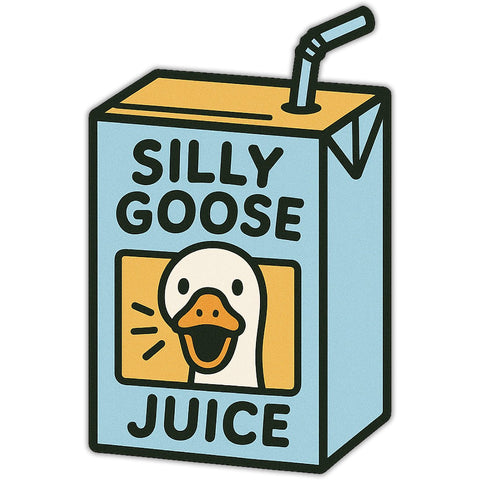 Silly Goose Juice Sticker - The Original Underground